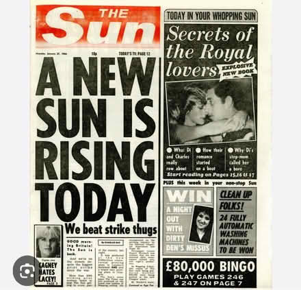 Photo of Old news papers the sun Dailey star (South Woodford E18) #3