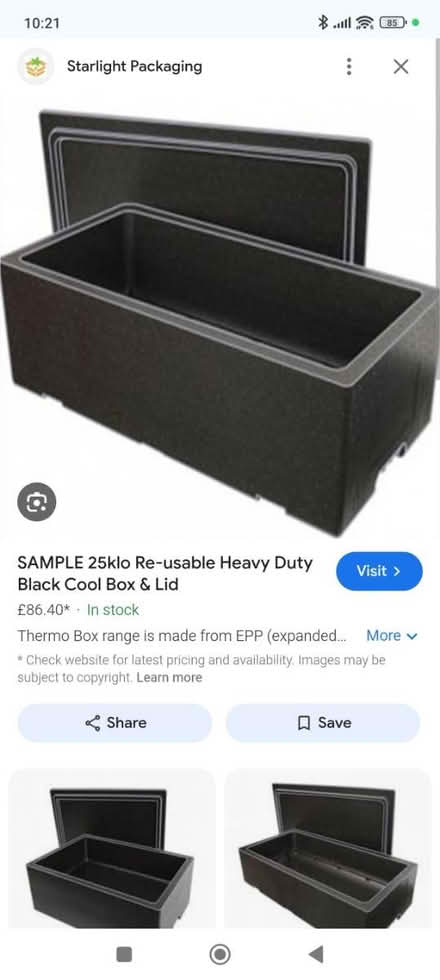 Photo of Polystyrene cool box (Greenhill Sheffield S8) #1