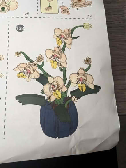 Photo of free Temu Lego flower (Sutton courtenay OX14) #1