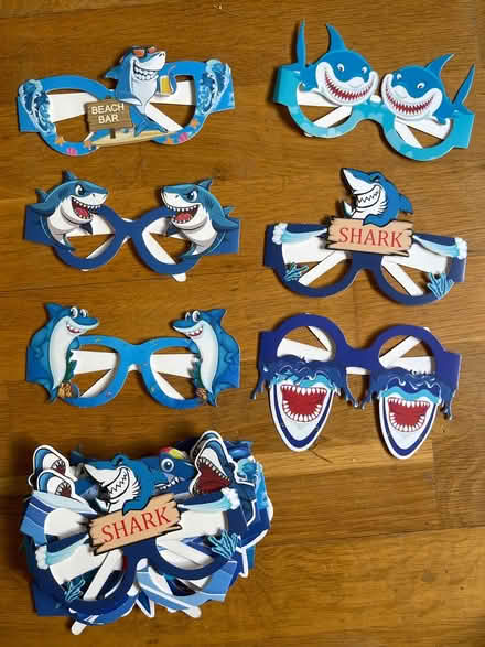 Photo of free 24 x shark party glasses (Muswell Hill N10) #1