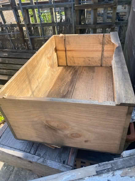 Photo of free Wine box crate (Stamford Brook) #2