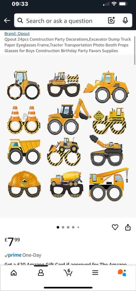 Photo of free 14x Kids Party Card Builder glasses (Muswell Hill N10) #3