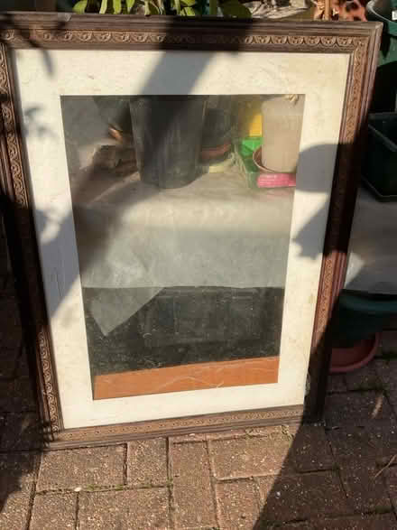Photo of free Large Victorian picture frame (West Hill TN34) #1