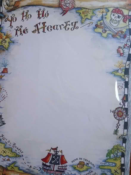 Photo of free Pirate writing paper (Loughborough Junction SE5) #2