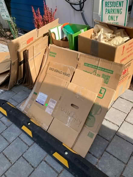 Photo of free Moving Boxes and Packing Paper (Rainier Valley/Mt Baker) #1