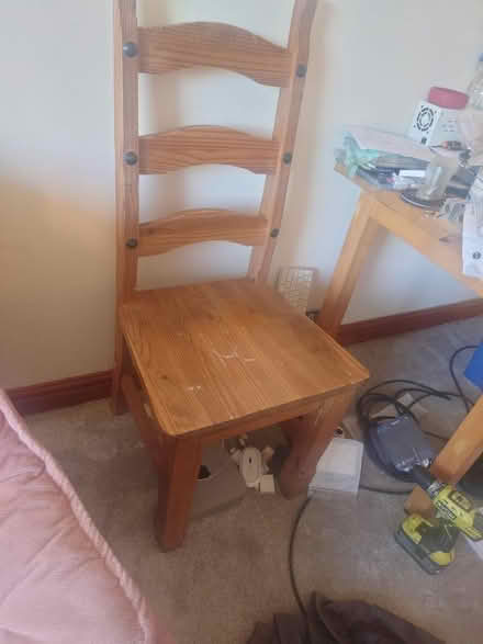 Photo of free Furniture double bed, single wooden chair, arm chair that ne (Bobblestock HR4) #3