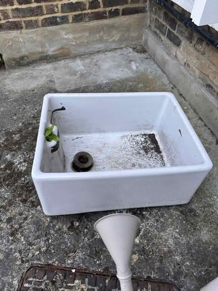 Photo of free two ceramic butler sinks (Charlton SE18) #2