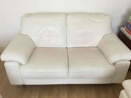 Photo of free 2 Seater Leather Sofa (Ickenham) #1