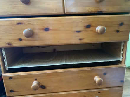 Photo of free Chest of drawers (Wirksworth DE4) #3