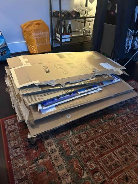 Photo of free Folded cardboard boxes (South Wimbledon SW19) #1