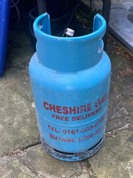 Photo of free Calor Gas Bottle - used (Cheadle Heath SK8) #3