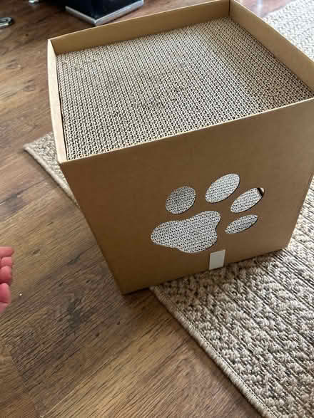Photo of free Cat bed . Cat scratch play bed cardboard (Bannockburn FK7) #2