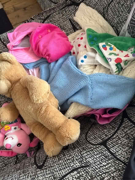Photo of free Baby clothes, nappies and toys (LS13) #1