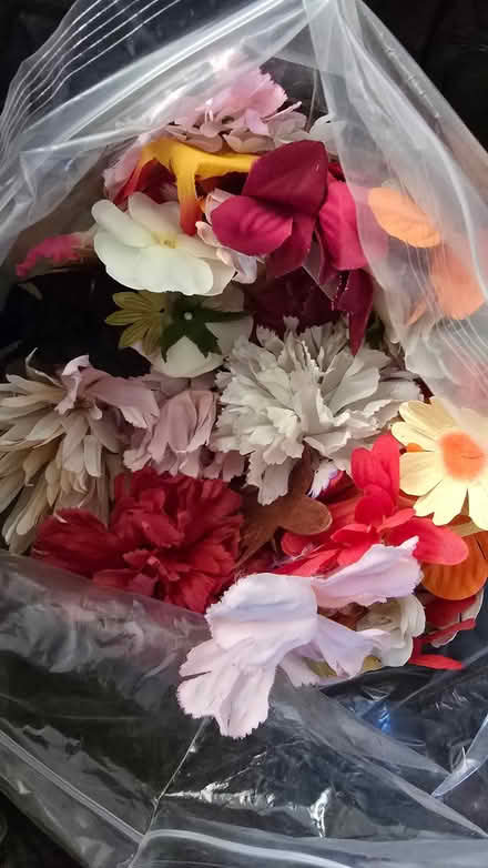 Photo of free Huuuuuge bag of ribbons & flowers for craft (Stroud GL10) #1