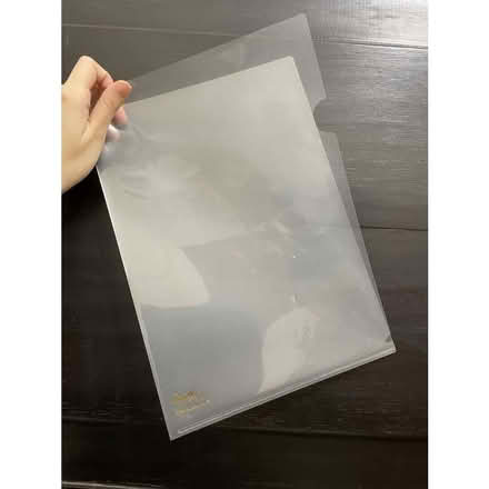 Photo of free A4 Clear Plastic Punched Pockets (Bransford WR6) #2