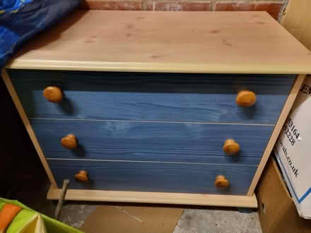Photo of free Small chest of drawers (Knighton LD7) #1