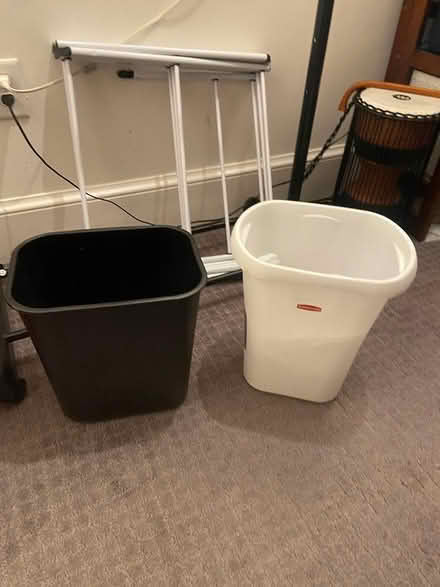 Photo of free Plastic Trash Bins (Forest Glen) #2