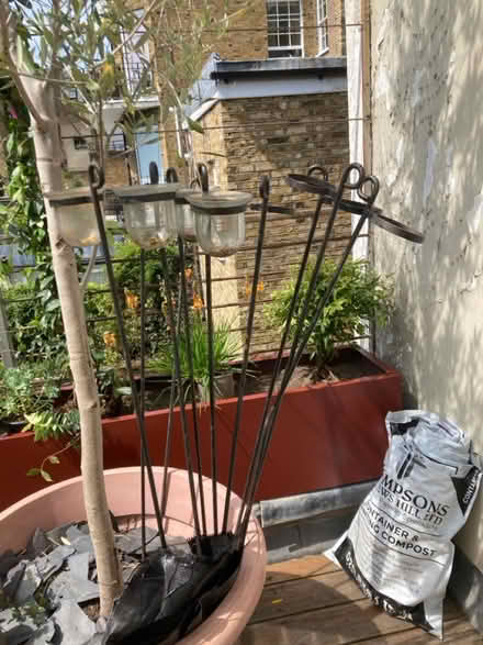 Photo of free Garden candle holders (Bloomsbury) #1