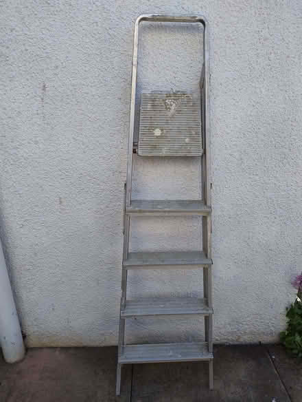 Photo of free 66" tall Aluminium steps (Bridlington YO15) #2