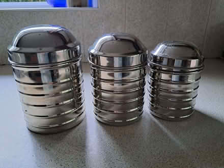 Photo of free stainless steel containers (Woodingdean BN2) #1