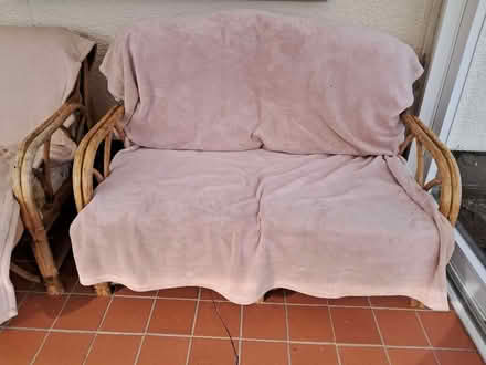 Photo of free Two Seat Cane Chair for Conservatory - Ludgvan (Penzance TR20) #1