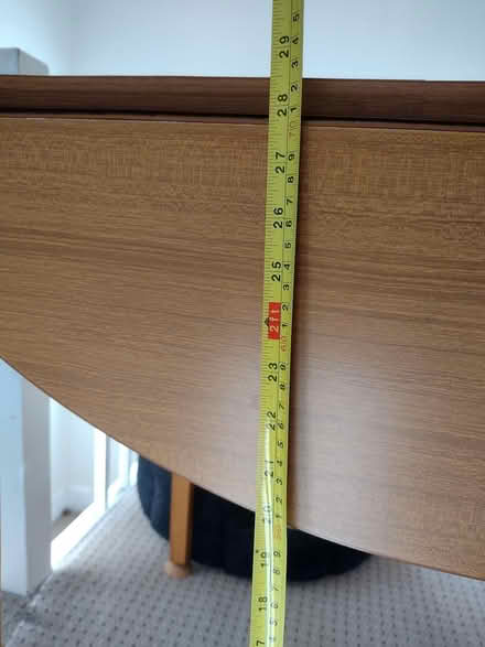 Photo of free Round table with flaps (East Barnwell) #1
