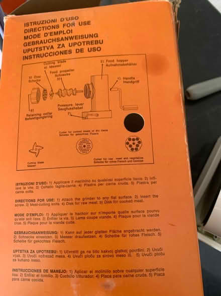 Photo of free Mincer (Bracknell RG12) #3