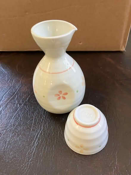 Photo of free Ceramic Sake Server + 1 cup (Sunnyvale CA) #1