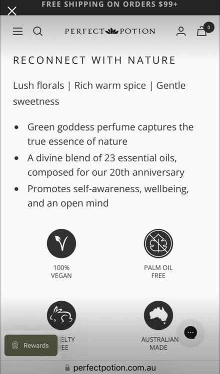 Photo of free Green Goddess Perfume (Natural) πΈ (Mount Waverley) #3