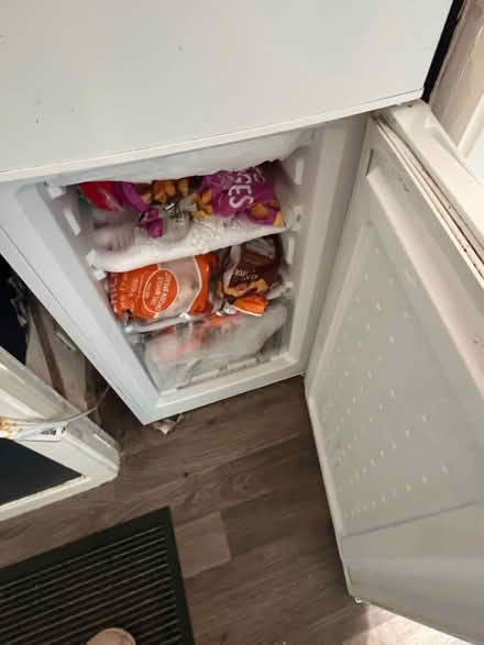 Photo of free Small fridge freezer (Stafford ST17) #3
