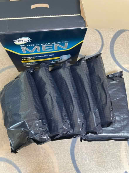Photo of free Tena pads for men (Blewbury OX11) #2