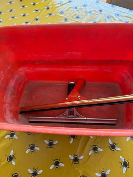 Photo of free Window cleaning bucket and blades (LE67) #1