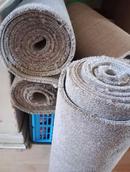 Photo of free 2 long carpet offcuts (Edgware HA8) #1