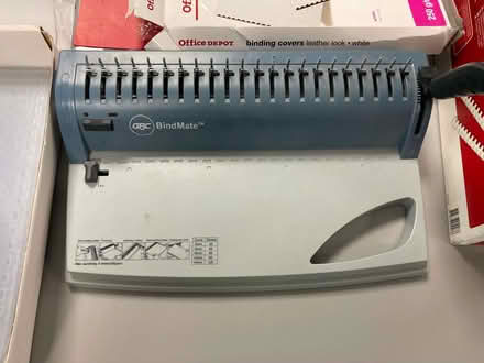 Photo of free Comb Binder with covers and binding combs (Finchley Church End N3) #4