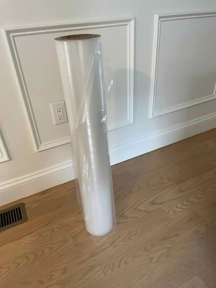 Photo of free roll of thin plastic sheeting (Watertown, MA) #1
