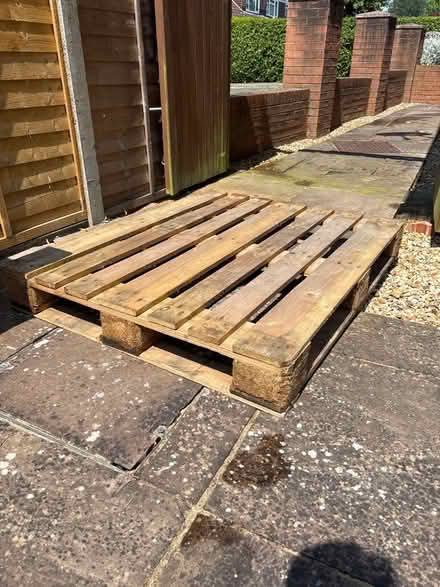 Photo of free Wooden pallet (Shinfield RG2) #1