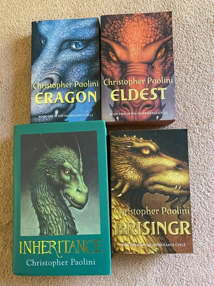 Photo of free Eragon books 1 - 4 (Prestwood HP16) #2