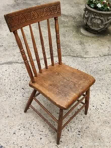 Photo of free cute little antique chair #2