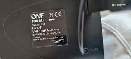 Photo of free VHF/UHF indoor TV aerial (Compton Acres NG2) #1