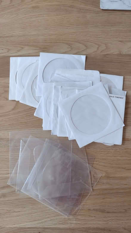 Photo of free 30 paper and plastic CD sleeves (Chippenham SN14) #1