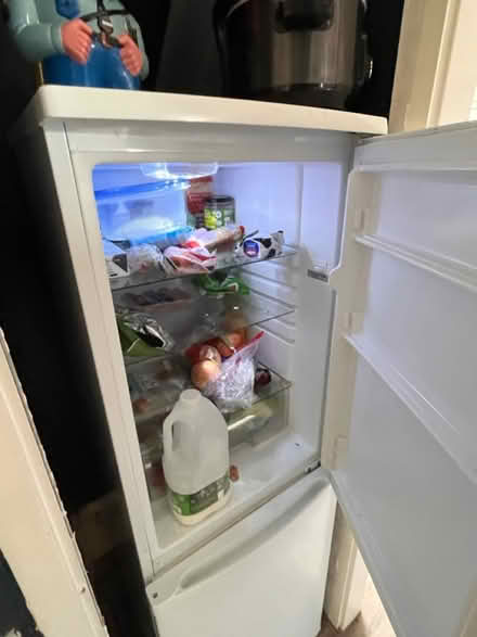 Photo of free Small fridge freezer (Stafford ST17) #2