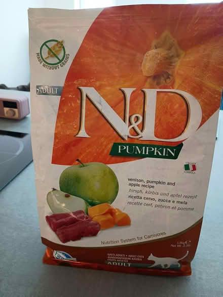 Photo of free Cat food dry biscuits (East Barnwell) #1