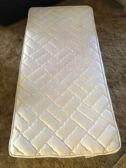 Photo of free twin xl mattress - clean & good (Masonville) #1