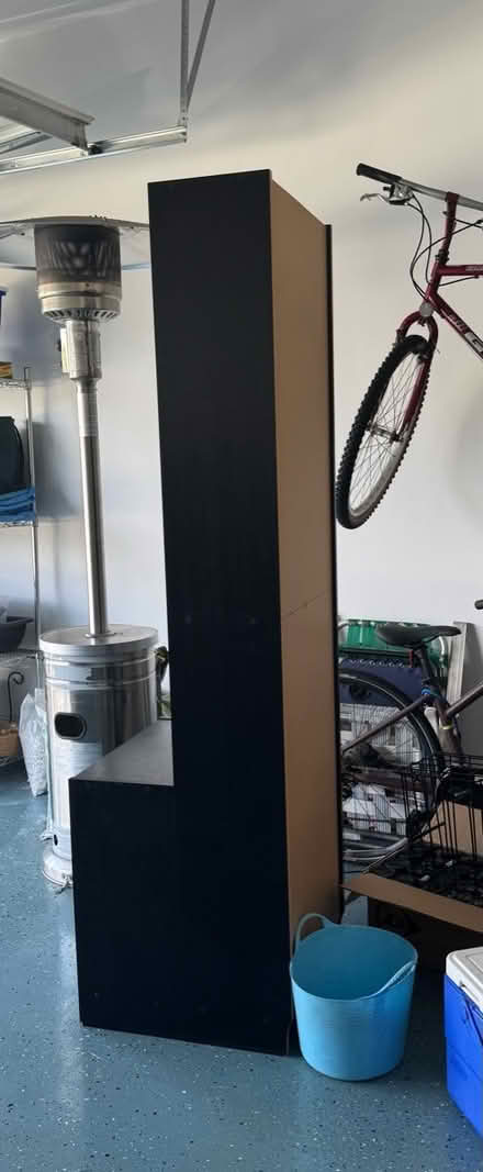 Photo of free Tall book shelves with storage (Marriottsville) #2