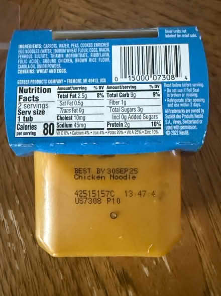 Photo of free Baby Food & Items (Glenolden, PA) #3