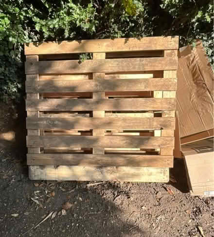 Photo of free Wooden pallet x2 (Aston SG2) #1
