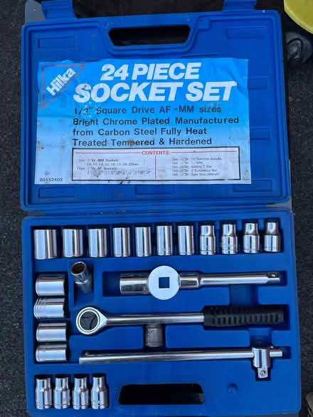 Photo of free Socket set (Harlow Fields DE22) #1