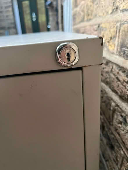 Photo of free Lockable Filing Cabinet (SE19) #3