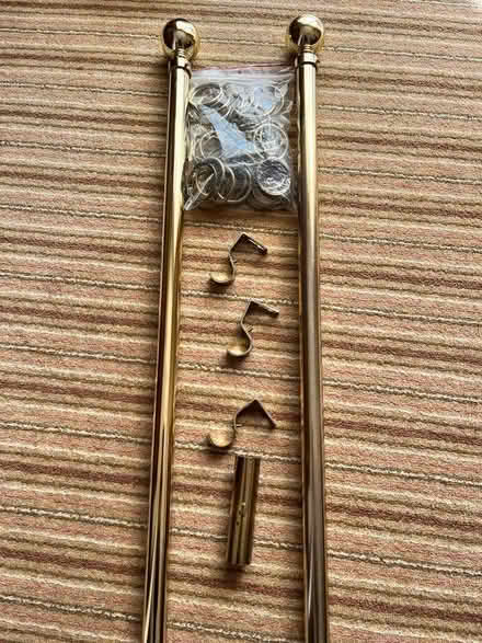 Photo of free Curtain pole (Brookhouse LA2) #1