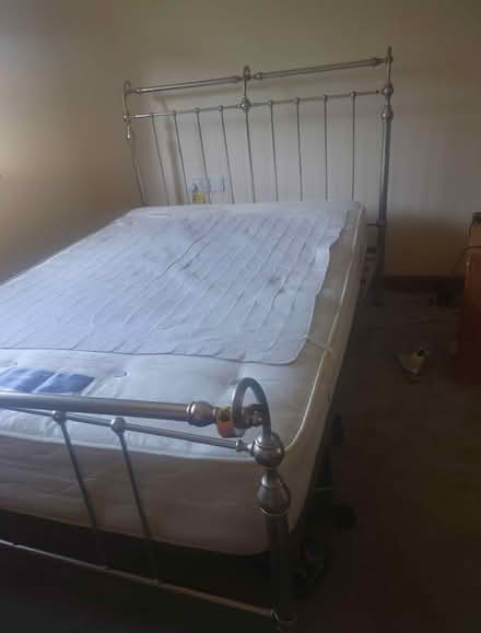 Photo of free Furniture double bed, single wooden chair, arm chair that ne (Bobblestock HR4) #1